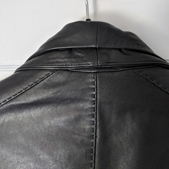 NWOT VINCE Lamb Leather Jacket - Picture 4 of 8